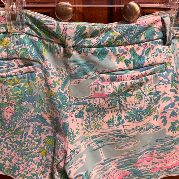 Lilly Pulitzer Callahan Knit Shorts Size 6 - Picture 2 of 2
